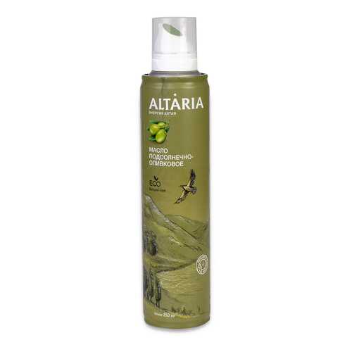 Масло Altaria подсолнечно-оливковое рафинированное спрей, «Диво Алтая», 250 мл в Светофор