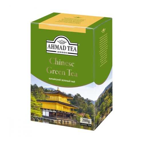Чай Ahmad Chinese Green Tea зеленый листовой 200 г в Светофор