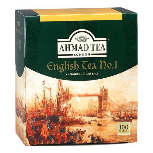 Чай черный Ahmad Tea english №1 100 пакетиков в Светофор