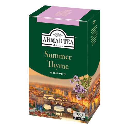 Чай черный Ahmad Tea summer thyme 100 г в Светофор