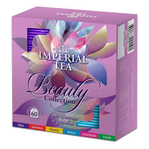 Чай Imperial Tea Beauty collection ассорти 60 пакетиков в Светофор