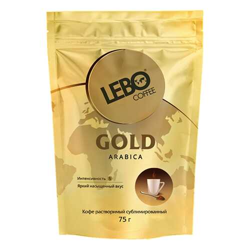 Кофе сублимированный Lebo Gold м/у 75 г в Светофор