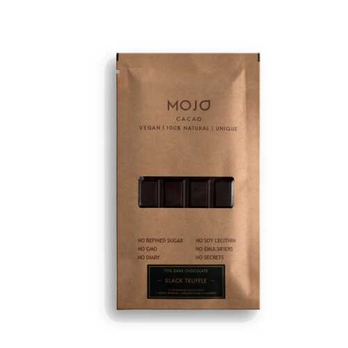 Горький шоколад 70% Mojo Cacao с черным трюфелем морской солью и тимьяном black truffle в Светофор