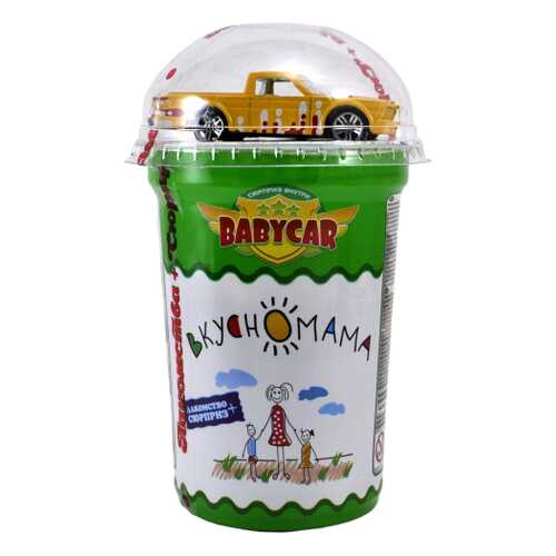 Кукурузные шарики в глазури Вкусномама Babycar с игрушкой 30 г в Светофор