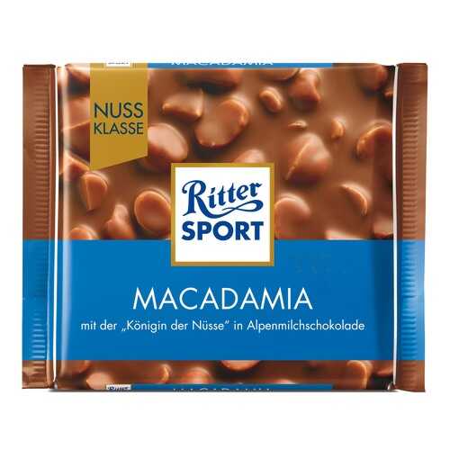 Шоколад Ritter Sport макадамия молочный с обжаренным орехом макадамии 100 г в Светофор