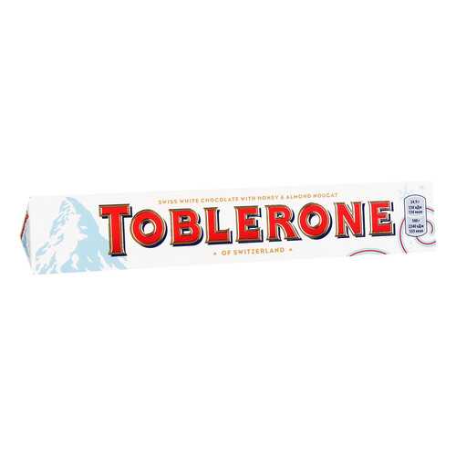 TOBLERONE шоколад белый медово-миндальная нуга 100г в Светофор