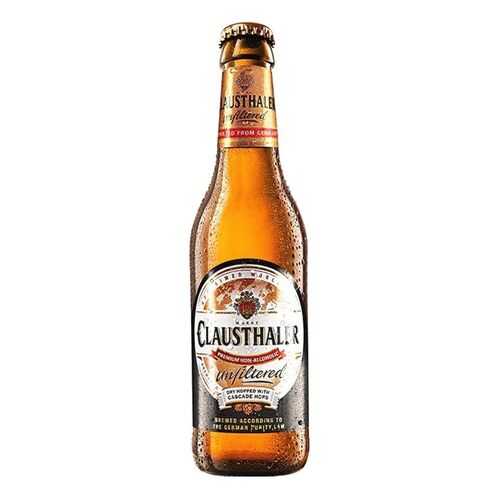 Пиво Clausthaler безалкогольное нефильтрованное стекло 0.33 л в Светофор