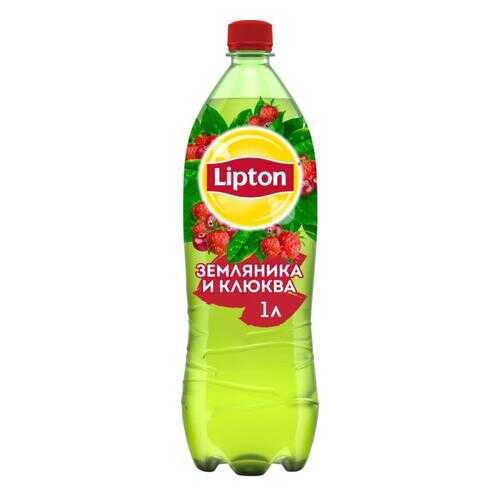 Чай зеленый Lipton клюква-земляника 1 л в Светофор