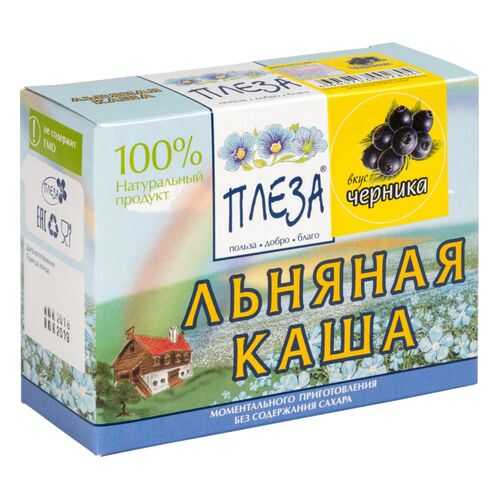 Каша льняная Плеза черника 200 г в Светофор