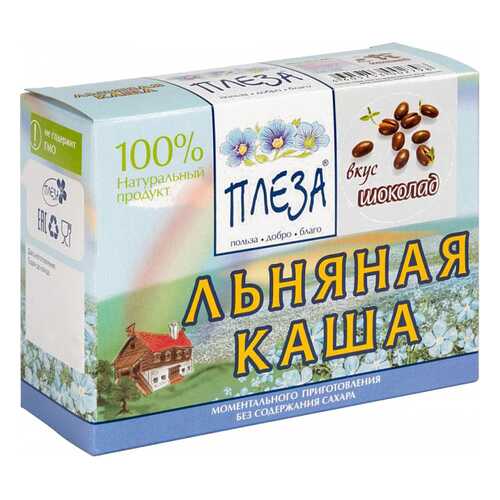 Каша льняная Плеза вкус шоколад 200 г в Светофор