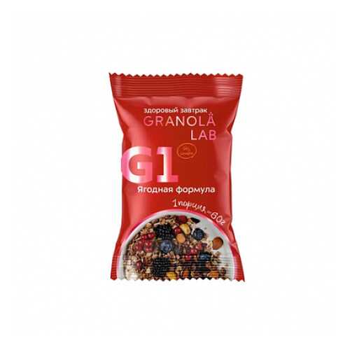 Завтрак готовый гранола Ягодная формула Granola.Lab 60 г в Светофор