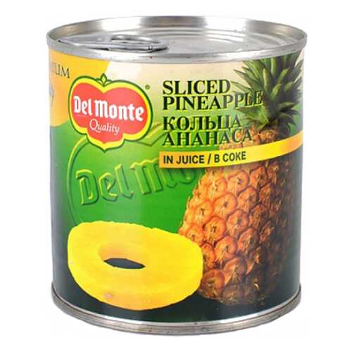 Ананас Del Monte кольца в соке 435 г в Светофор