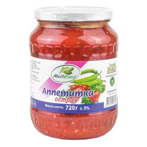 Аппетитка Multi Food острая 720 г в Светофор