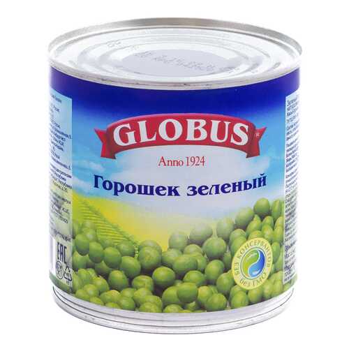 Горошек Globus зеленый 425 мл в Светофор