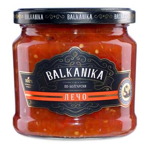 Лечо Balkanika по-болгарски 360 г Россия в Светофор