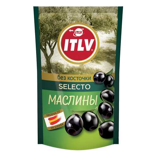 Маслины ITLV без косточки 170 г в Светофор