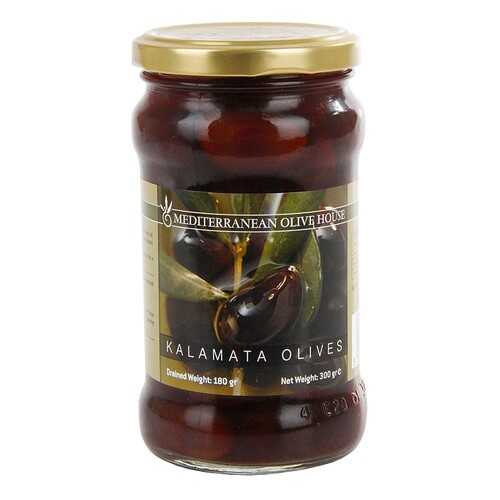 Оливки черные Mediterranean Olive House каламата 300 г в Светофор