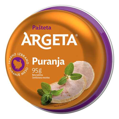 Паштет Argeta из индейки 95г в Светофор