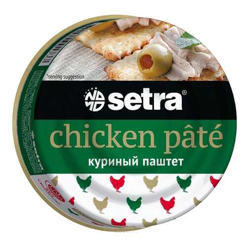 Паштет Setra куриный 100 г в Светофор