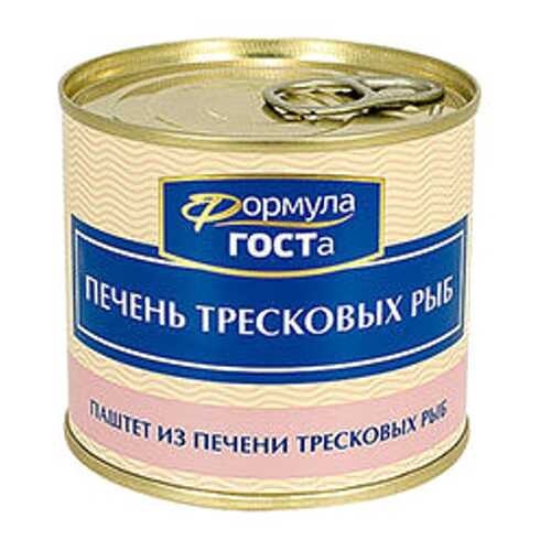 Печень тресковых рыб Формула ГОСТа 220 гр. в Светофор