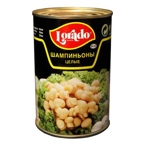 Шампиньоны Lorado целые 400 г в Светофор