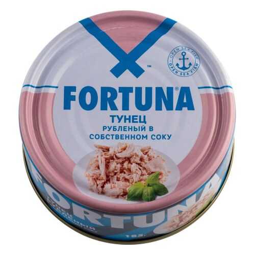 Тунец рубленый Fortuna в собственном соку 185 г в Светофор