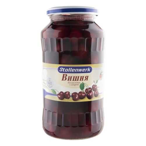 Вишня без косточек Stollenwerk с сахаром 680 г в Светофор