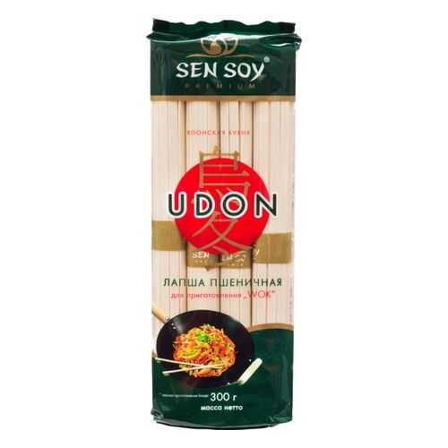 Лапша пшеничная Sen Soy udon premium 300 г в Светофор