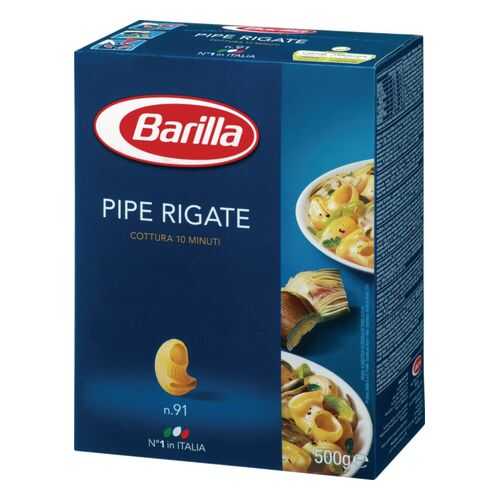 Макаронные изделия Barilla pipe rigate 500 г в Светофор