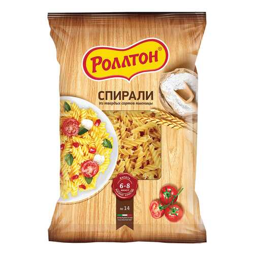 Макароны Роллтон спирали 400 г в Светофор