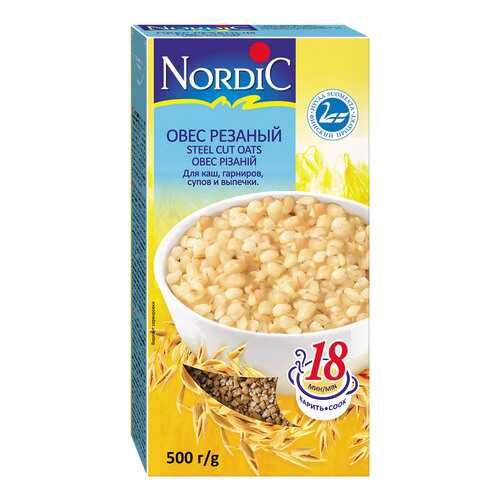 Овес Nordic резаный 500г в Светофор