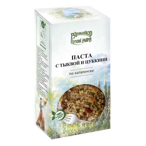 Паста Гурмайор с тыквой и цуккини по-каталонски 210 г в Светофор