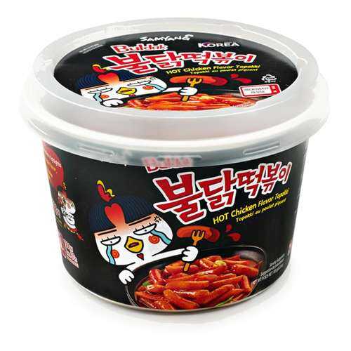 Рисовые палочки Топокки со вкусом острой курицы Булдак Samyang 185 г в Светофор