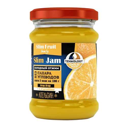 Джем Slim Fruit Family апельсин 250 г в Светофор