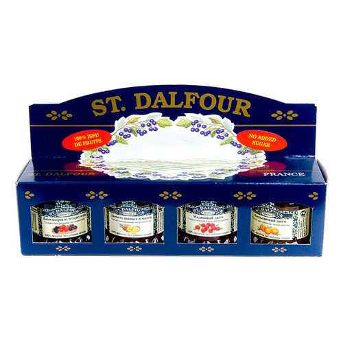Джем, St. Dalfour, набор из 4 видов, 4х28 г, Франция в Светофор
