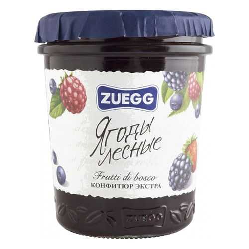 Конфитюр экстра Zuegg ягоды лесные 320 г в Светофор