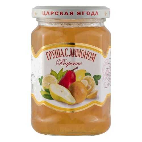 Варенье Царская ягода груша с лимоном 360 г в Светофор