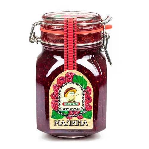 Варенье Экопродукт Домашнее малиновое 1 кг Россия в Светофор