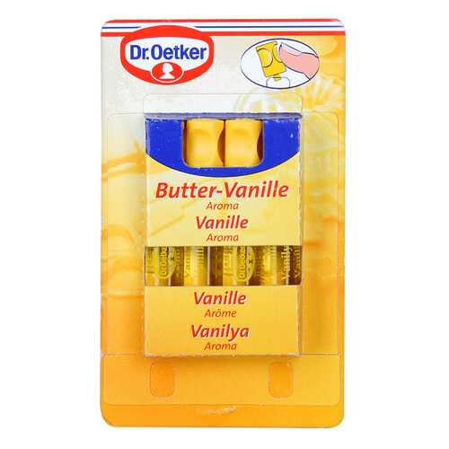Ароматизатор Dr.Oetker пищевой сливочная ваниль 2 мл 4 штуки в Светофор