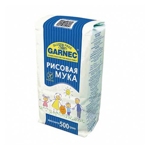 Мука рисовая, без глютена Garnec 500 г в Светофор