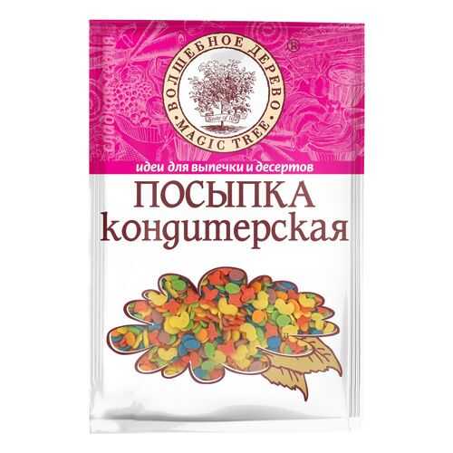 Посыпка кондитерская Волшебное дерево пасхальная смесь 40 г в Светофор