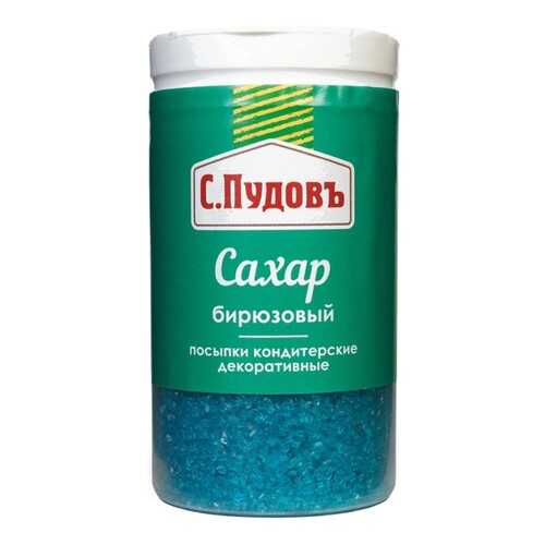 Посыпка сахар бирюзовый С.Пудовъ 65 г в Светофор