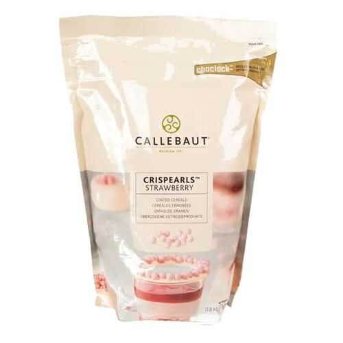 Шоколадные драже Callebaut Crispearls Strawberry из клубничного шоколада 800 г в Светофор