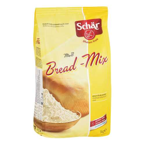 Смесь Dr.Schar mix b для выпечки хлеба без глютена 1 кг в Светофор