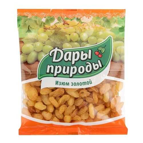 Изюм Дары природы золотой 150 г в Светофор