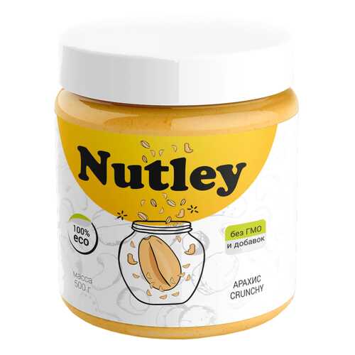 Арахисовая паста Nutley Crunchy 500 г в Светофор