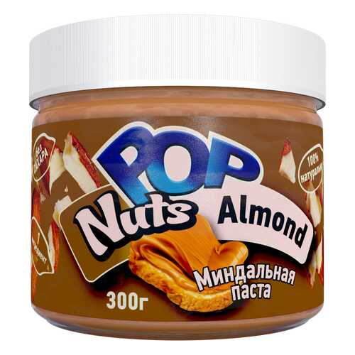 Миндальная паста POP Nuts Almond, 300г в Светофор