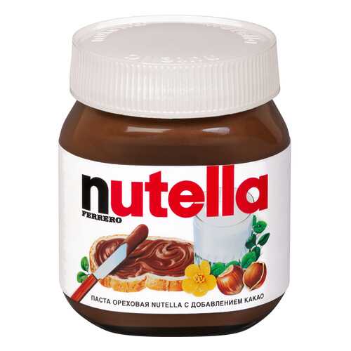 Паста шоколадная Nutella с добавлением какао 350 г в Светофор