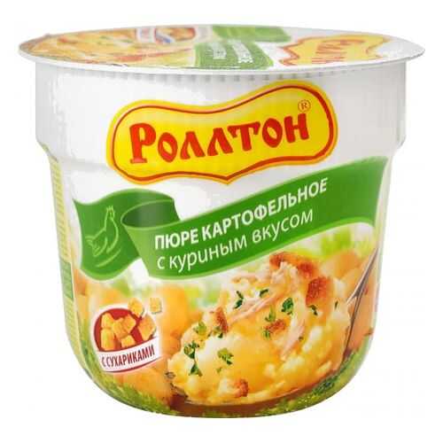 Пюре картофельное Роллтон с куриным вкусом 40 г в Светофор