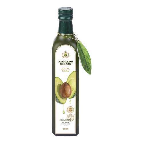 Масло авокадо Avocado oiL №1 гипоаллергенное рафинированное 500 мл в Светофор